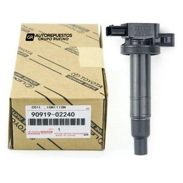 BOBINA 9091902240 1NZ-FE 2NZ-FE- 1.5 COROLLA,ALLEX,PREMIO,ALLION,RUNX IST FUNCARGO VITZ PLATZ