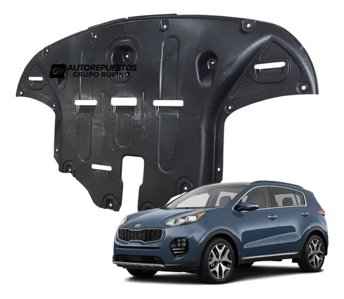 PROTECTOR DE CARTER PLASTICO - KIA SPORTAGE 2016-2020 CUBRE CARTER