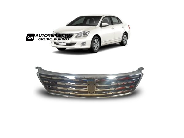PARRILLA FRONTAL CROMADO SIN EMBLEMA- TOYOTA PREMIO 2007/