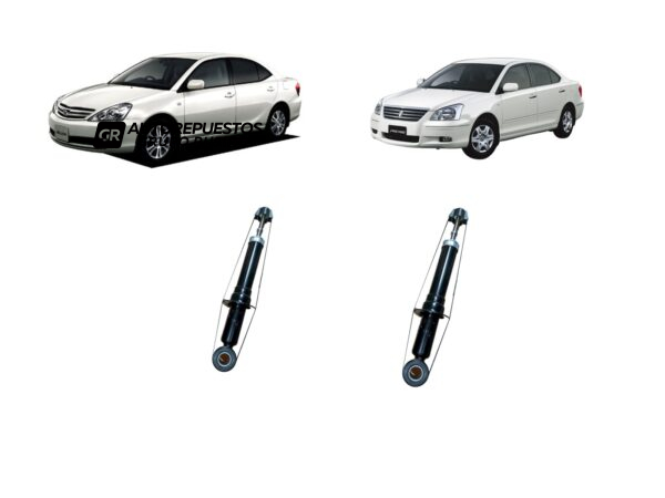 PAR AMORTIGUADORES TRASEROS - TOYOTA PREMIO/ALLION ZZT240 2002-2007 4X2