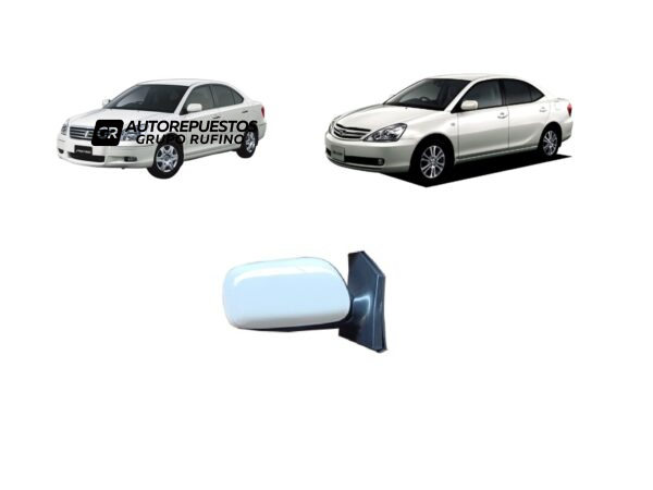 ESPEJO RETROVISOR DERECHO - TOYOTA PREMIO/ALLIO 2002-2005