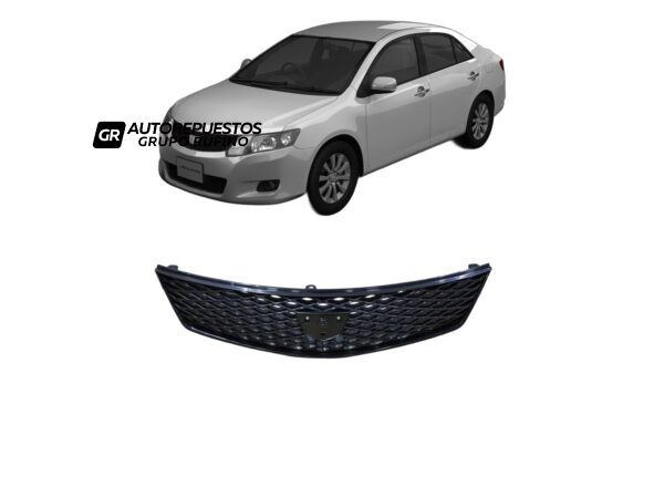 PARRILLA FRONTAL SIN EMBLEMA - TOYOTA ALLION 2008-2010