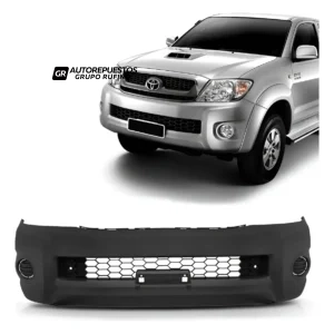 PARAGOLPE DELANTERO C/ AGUJEROS EXTENSION - TOYOTA HILUX 2009-2011